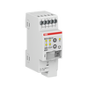 Entr.Bin.4can.10-230VAC/DC,contr.man.DIN
