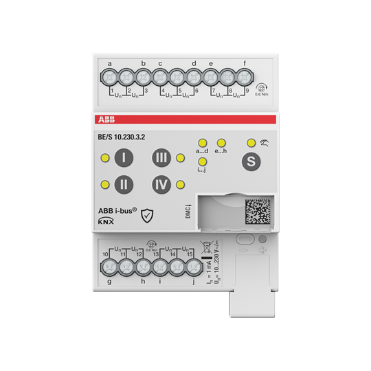 Entr.Bin.10ca.10-230VAC/DC,contr.man.DIN – Imagen 3 de 3