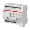 Entr.Bin.12ca.10-230VAC/DC,contr.man.DIN