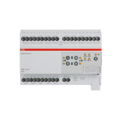 Actuador On-Off/Persianas,16can.,10A,DIN