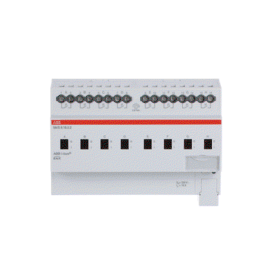 Actuador Interruptor, 8 canales, 16A,DIN