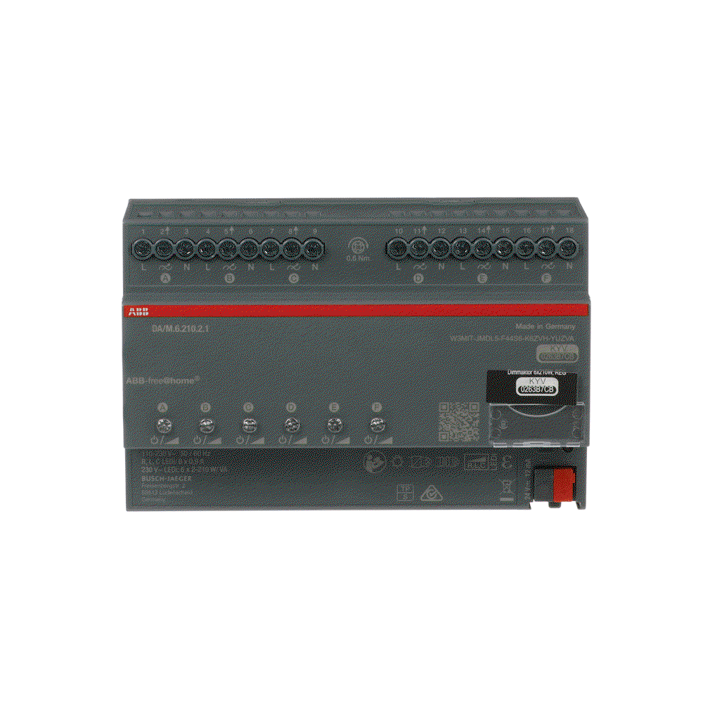Actuador regulador 6x210W, DIN