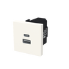 Cargador USB-A+C 10,5W - 2M - BL