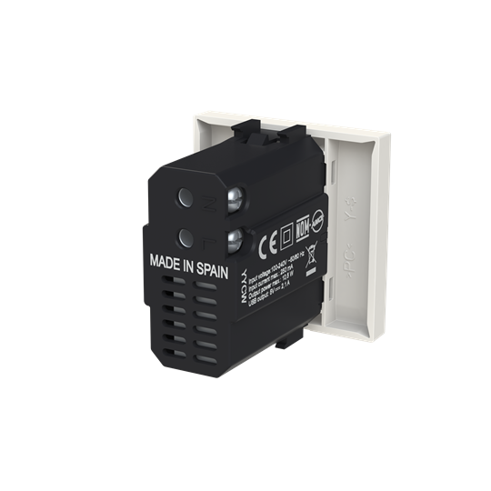Cargador USB-A+C 10,5W - 2M - BL – Imagen 2 de 3