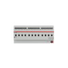 Actuador Interruptor, 12 canales,10A,DIN