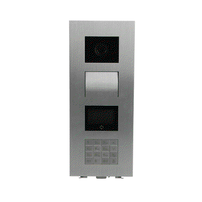 Placa calle video, teclado, ID,AL