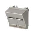 Tapa inclinada 2 soporte con persiana CV