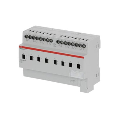 Actuador Interruptor, 8 canales, 10A,DIN