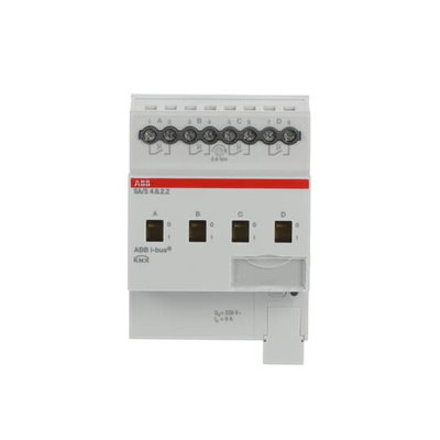 Actuador Interruptor, 4 canales, 6A, DIN