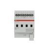 Actuador Interruptor, 4 canales, 10A,DIN