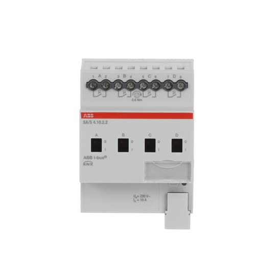 Actuador Interruptor, 4 canales, 10A,DIN – Imagen 2 de 3