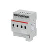 Actuador Interruptor, 4 canales, 10A,DIN
