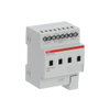 Actuador Interruptor, 4 canales, 10A,DIN