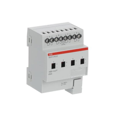 Actuador Interruptor, 4 canales, 10A,DIN