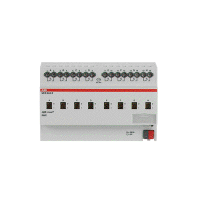 Actuador Interruptor, 8 canales, 6A, DIN