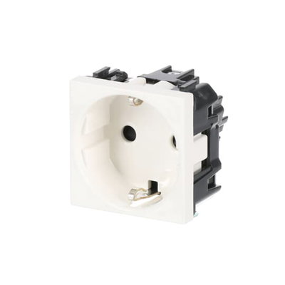 Base enchufe 2P+T p. inf. BL