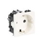 Base enchufe 2P+T p. inf. BL