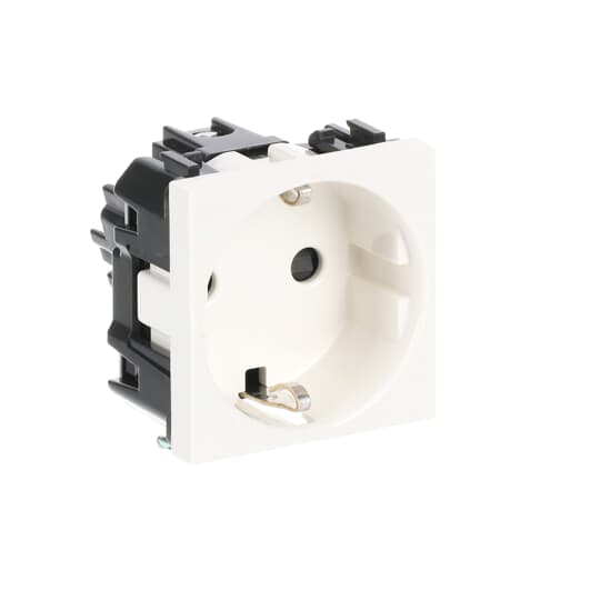 Base enchufe 2P+T p. inf. BL – Imagen 3 de 3