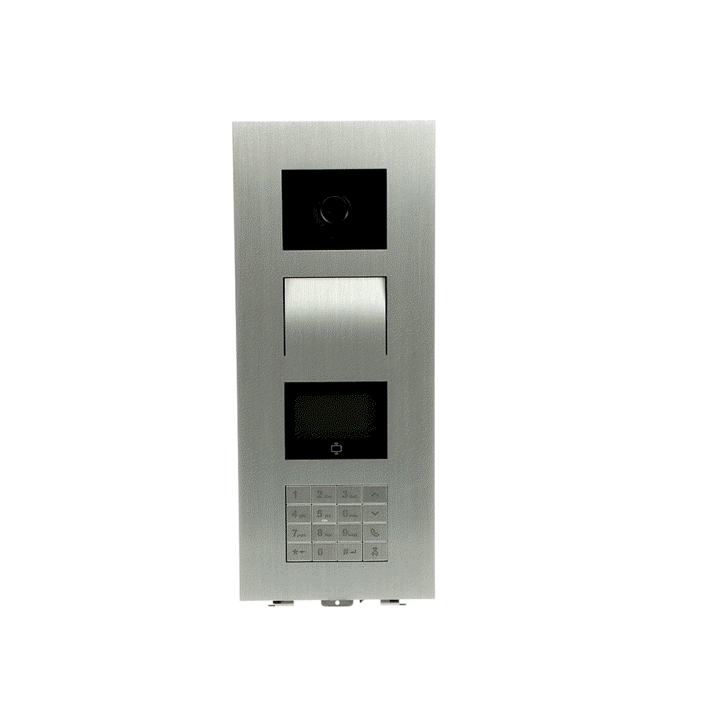 Placa calle video, teclado, IC,AL
