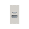 Cargador USB-A+C 10,5W - 1M - DN