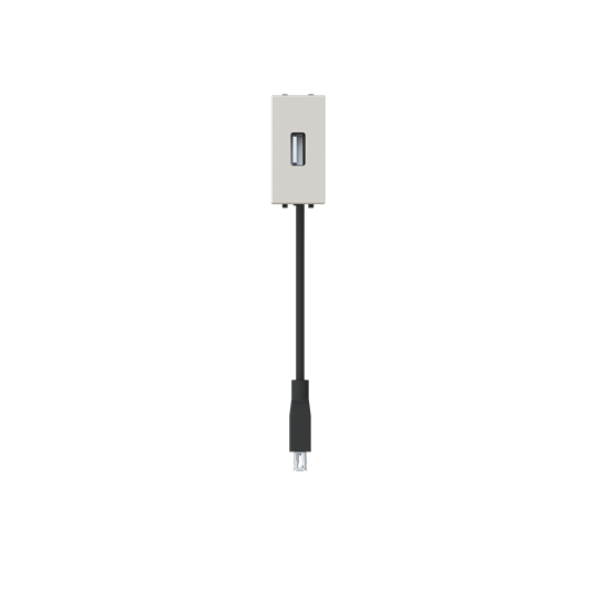 Toma USB hembra-hembra con latiguillo DN