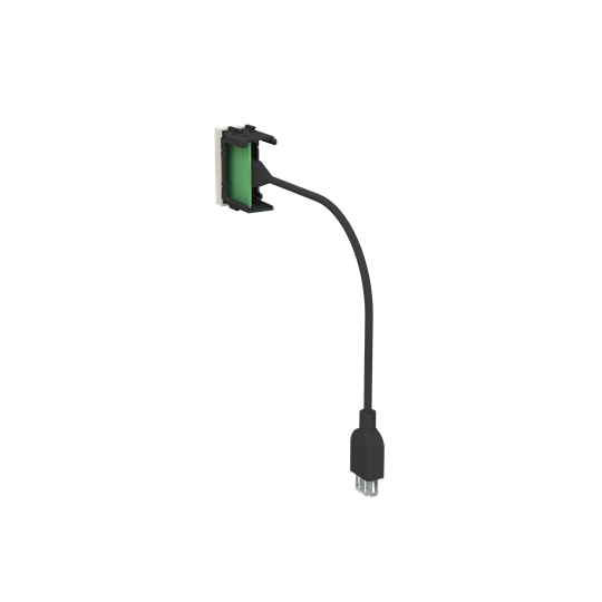 Toma USB hembra-hembra con latiguillo DN – Imagen 2 de 3