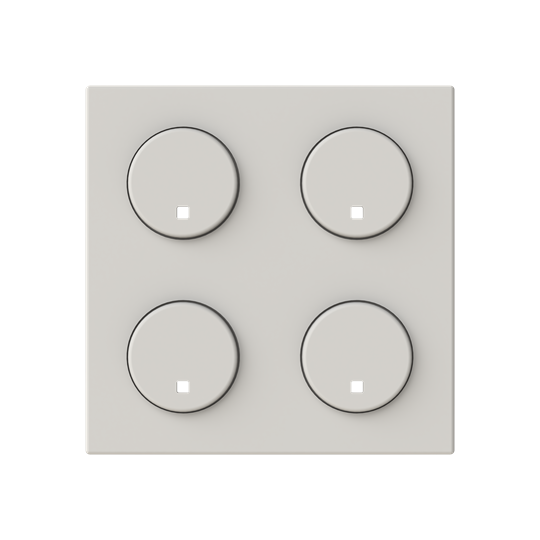Tapa interruptor free@home 2/4 canal DN