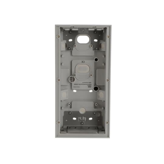Caja de empotrar, gris,tamaño 1/3