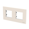Marco IP44 - 2 ventanas - BL