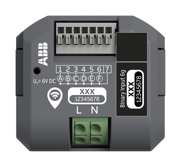 Entrada binaria, 6can., empot., WL – Imagen 2 de 4