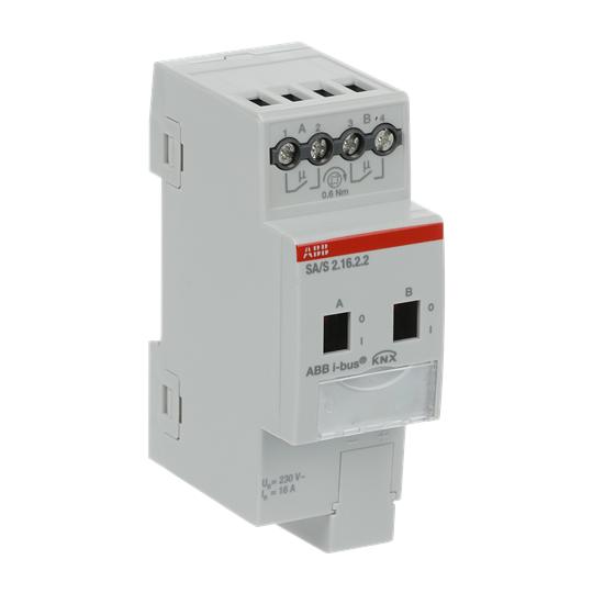Actuador Interruptor, 2 canales, 16A,DIN – Imagen 2 de 3