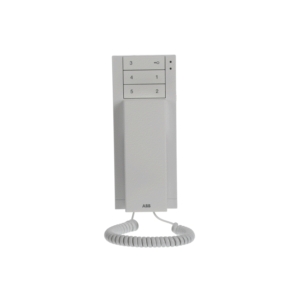 Tlf. con auricular y 6 pulsadores BL