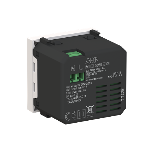 Cargador USB-C+C 30W - 2M - BL
