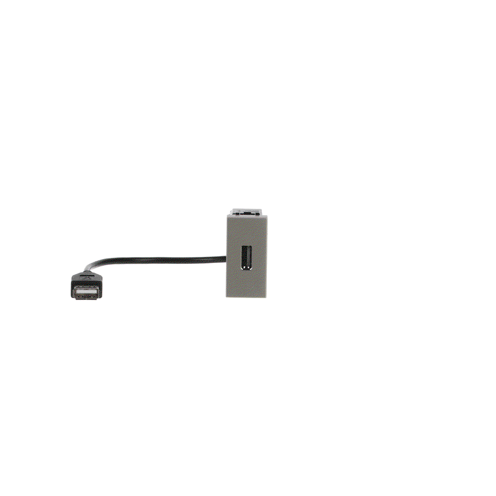 Toma USB hembra-hembra con latiguillo CV