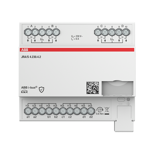 Act.Pers.con Entr.Bin.4can. 230VAC, DIN – Imagen 2 de 3