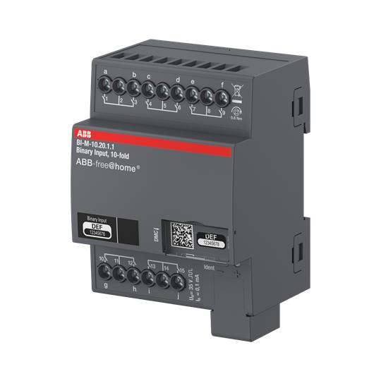 Entrada binaria DIN 10 canales, 230V – Imagen 3 de 3