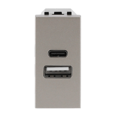 Cargador USB-A+C 10,5W - 1M - CV