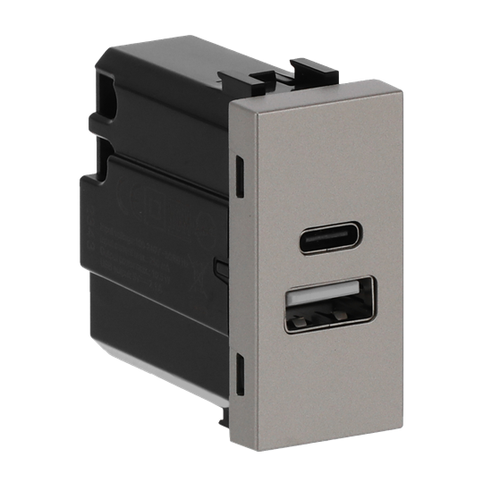 Cargador USB-A+C 10,5W - 1M - CV – Imagen 2 de 3