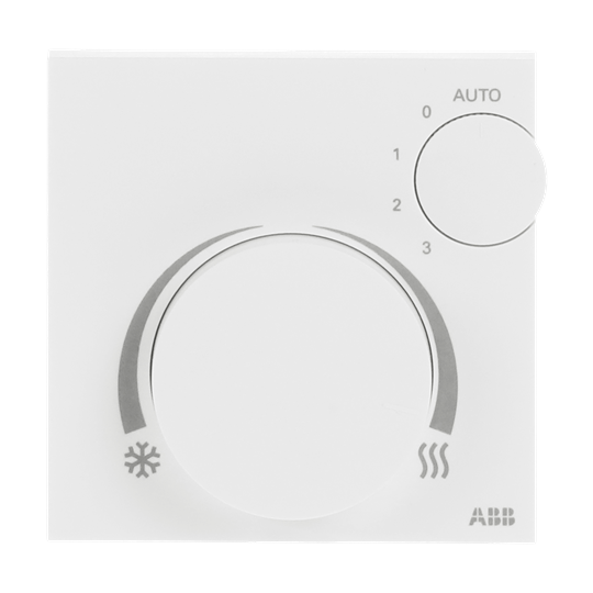 Termostato Fan Coil Tenton con ruleta,BL – Imagen 2 de 4