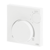 Termostato Fan Coil Tenton con ruleta,BL