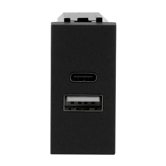 Cargador USB-A+C 15W - 1M - AN