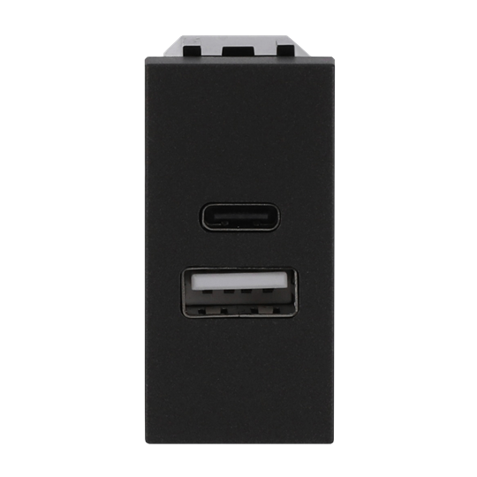 Cargador USB-A+C 10,5W - 1M - AN