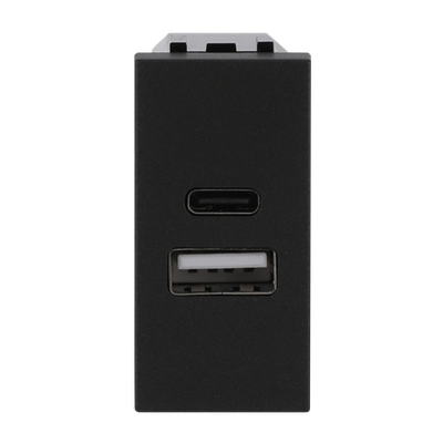 Cargador USB-A+C 10,5W - 1M - AN