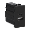 Cargador USB-A+C 10,5W - 1M - AN