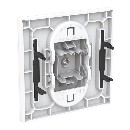 Tecla interruptor c/visor bipolar BL