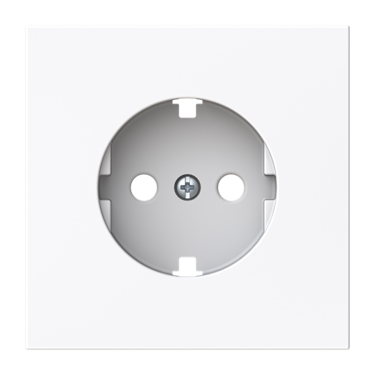 Tapa base enchufe Schuko T.T. lateral BL – Imagen 2 de 3
