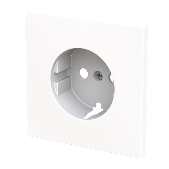 Tapa base enchufe Schuko T.T. lateral BL – Imagen 3 de 3