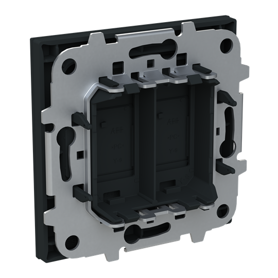Tapa plana 2 soportes con persiana NT – Imagen 2 de 3