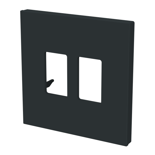 Tapa toma VDI doble NT – Imagen 3 de 3