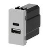 Cargador USB-A+C 10,5W - 1M - PL1